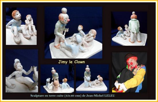 Jymi le clow avec photo mimi 01 2015